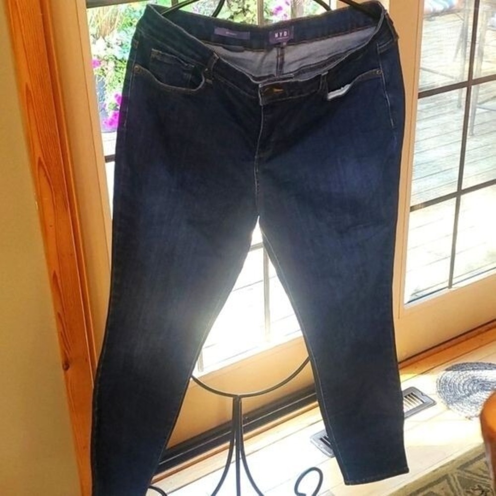 NYDJ LIFTXTUCK Skinny Sz 12 Blue Jeans